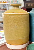 DK Pottery Mustard Vessel with lid