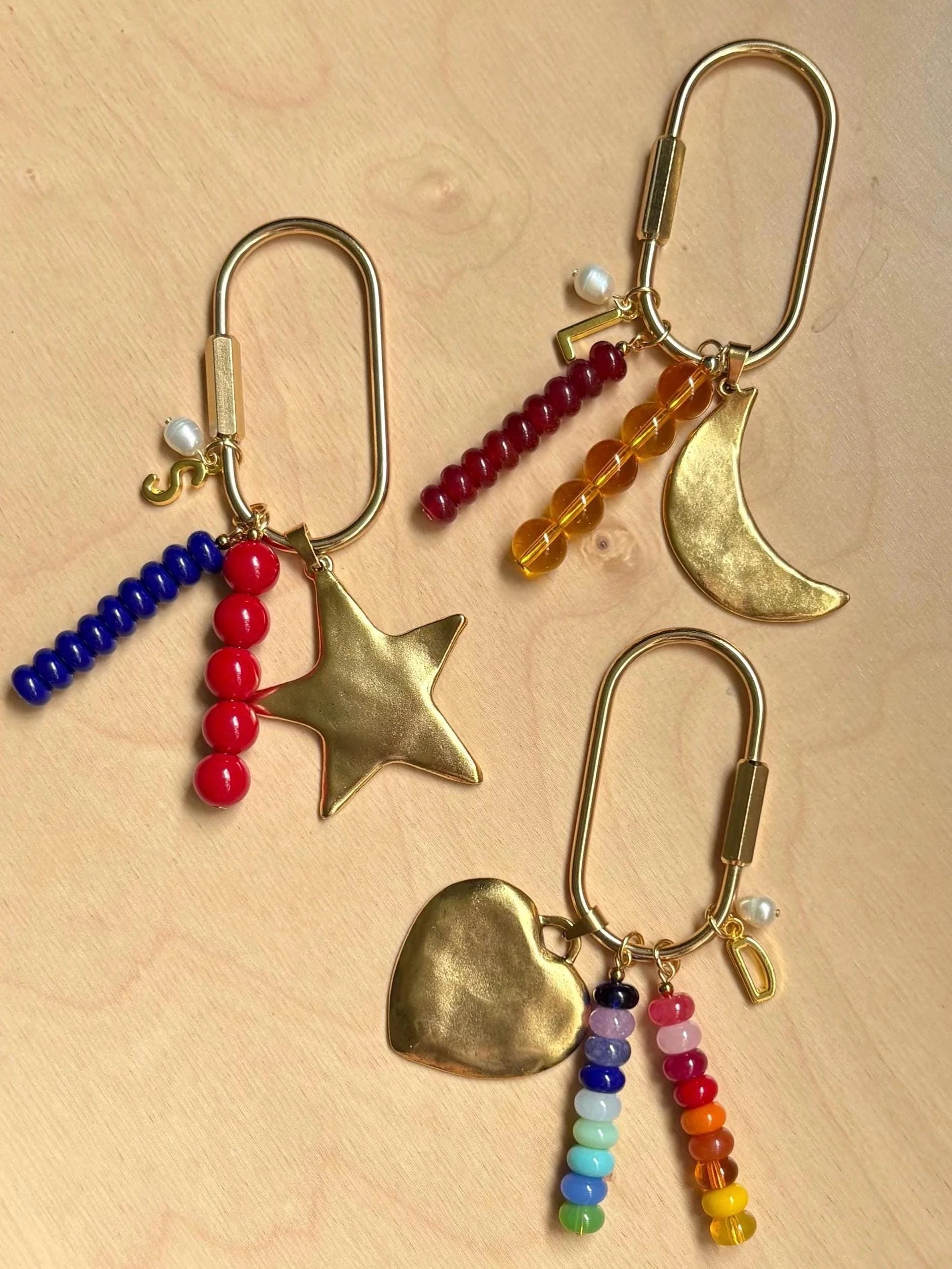 Gold Bag Charms Curated by LW
