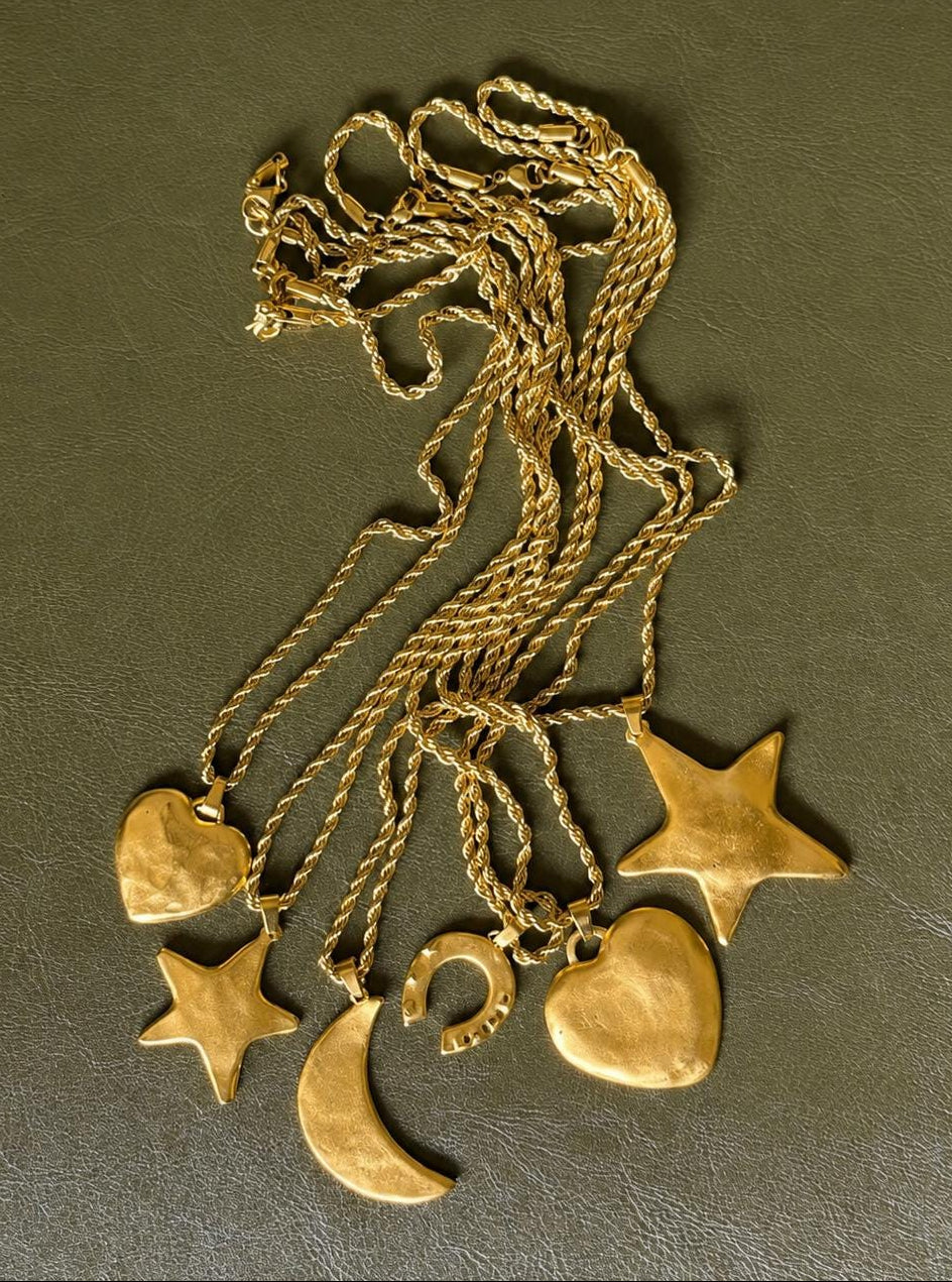 Gold Necklaces Curated by LW