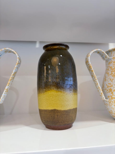 DK Pottery Yellow Tall Vase