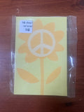 Peace Flower Notepad Imperfect Studio