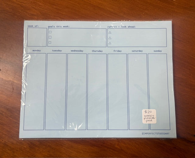 Weekly Planner Imperfect Studio